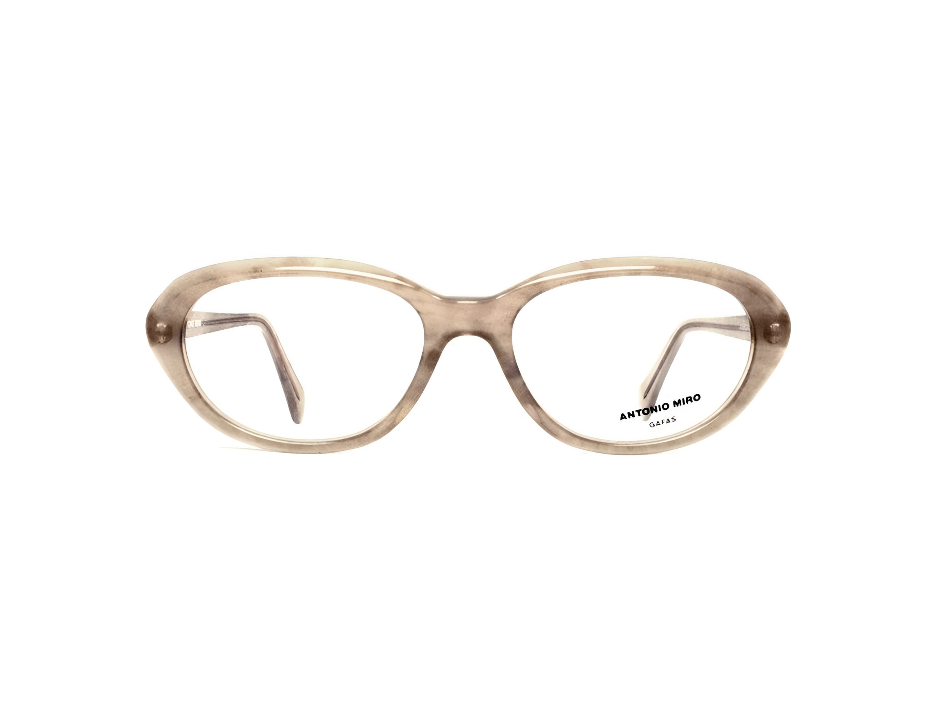 Vintage Brown Glasses, Oval Eyeglasses Frames, New, Unused 