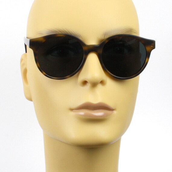 vintage tortoise round sunglasses oversized sun gla… Gem