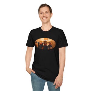 Star Wars Mos Eisley Cantina Band Tour Dates Unisex Softstyle T-Shirt, Musician Tee, Retro Tee, Geek Shirt, Sci-Fi Fan Gift, Space themed