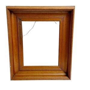 Antique Picture Frame, Pine Wood Frame, Frame for Mirror