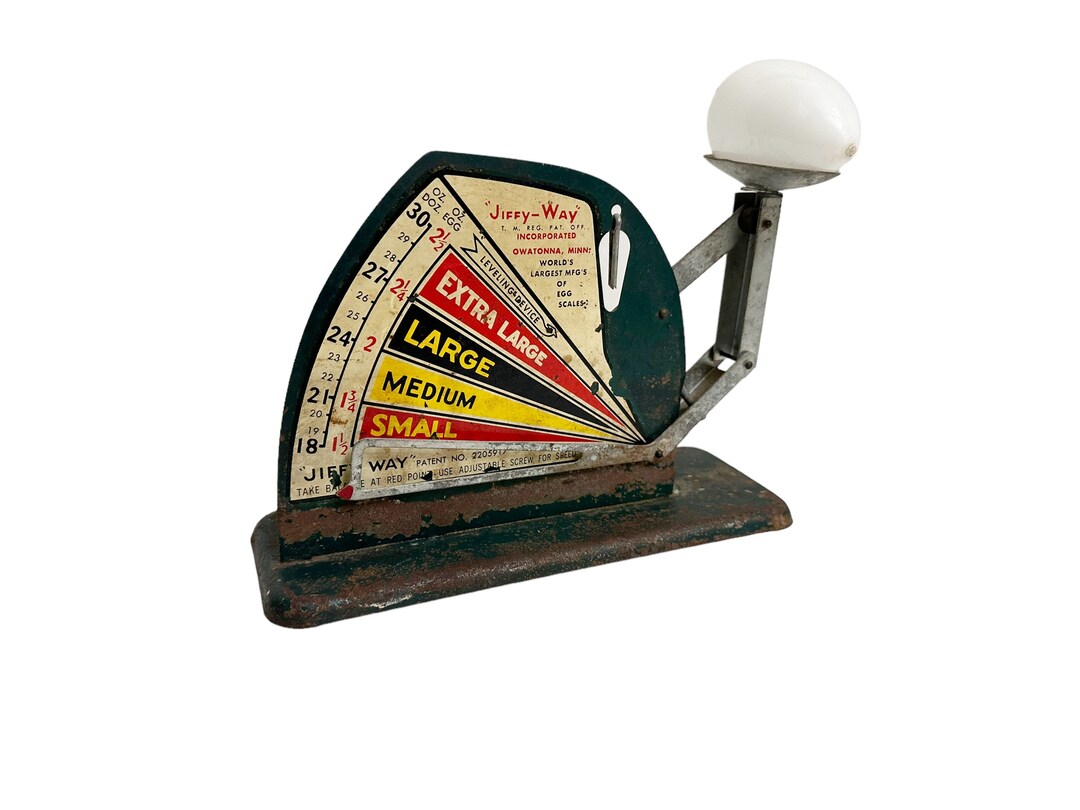 Jiffy Way Egg Scale Poultry Grading Scale Farmhouse Etsy