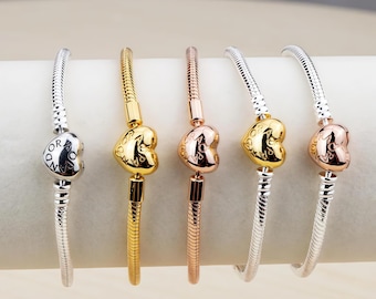 Bracciale Da Donna In Acciaio Inox Con Ciondolo A Forma Di - Foto 11