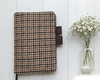 Capa estilo Hobonichi Weeks A5 A6 2026 Capa de caderno recarregável