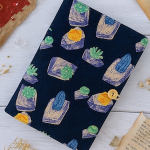 Crystal Notebook Original Fabric Journal A5 A6 Handmade Notebook Lined Blank Notebook Cute Travel Dairy Gift for her S739