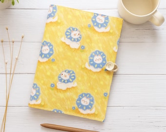 Dier A7 A6 A5 notitieboek originele stoffen dagboek handgemaakte binder notitieblok bijgevuld zuivel boek cadeau voor haar S9241