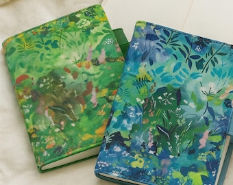 Capa estilo Hobonichi Weeks A5 A6 2026 Capa de caderno recarregável