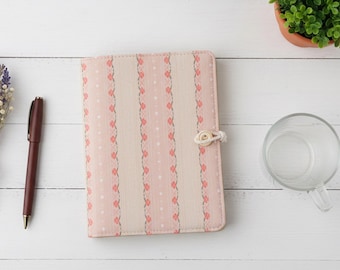 Roze Budget Binder A7 A6 A5 notebook originele stoffen dagboek notitieblok bijgevuld zuivel boek cadeau voor haar S1082