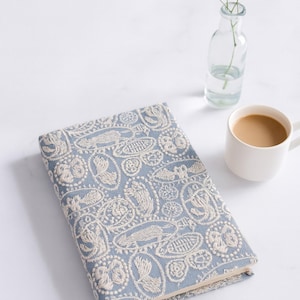 Embroidery Notebook Original Fabric Journal A5 A6 Handmade Notebook Lined Blank Notebook Cute Travel Dairy Gift for her S783