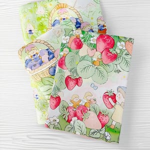Schattig fruit A6 A5 dagboek handgemaakt draagbaar notitieblok bijgevuld notitieboek zuivelboek cadeau voor haar S721