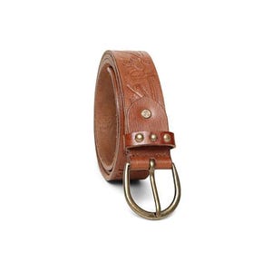 Handmade Full Grain Genuine Leather Belt women&#39;s Jeans Belt Buckle