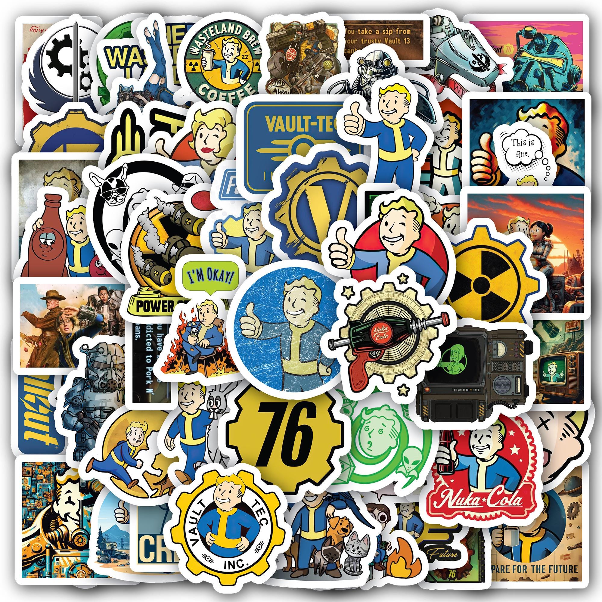 Fallout Vault Boy" Stickers Set For Telegram - Foto 7