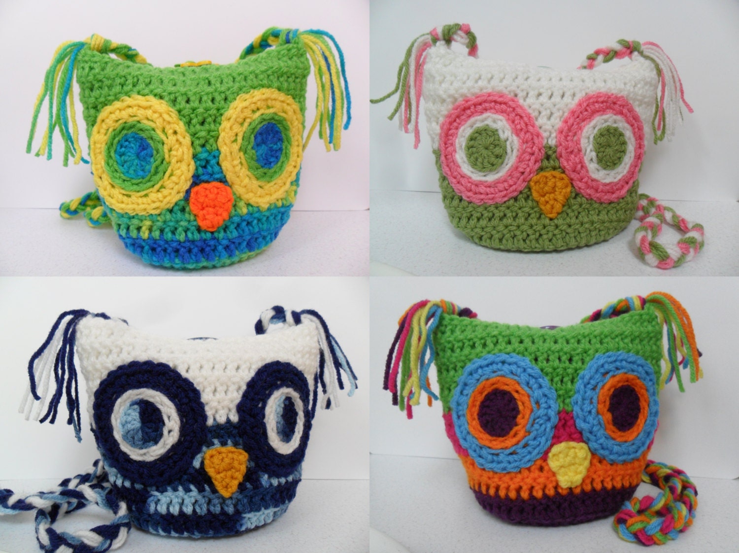 Brown Owl Crochet Backpack Children Hanging Stock Photo 451422928 |  Shutterstock