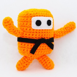 Mini Ninja Plush - Pumpkin / Orange / Tangerine / Citrine / Citrus