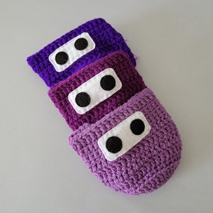 Purple Ninja Mug Cozy & Coaster Amethyst DARK ORCHID Medium Purple Magenta Purple Grape Plum image 2