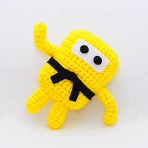 Mini Ninja Plush Bright Yellow image 1