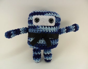 Mini Ninja Plush - Shaded Dusk / Blue / Denim / Navy / Light Baby Blue