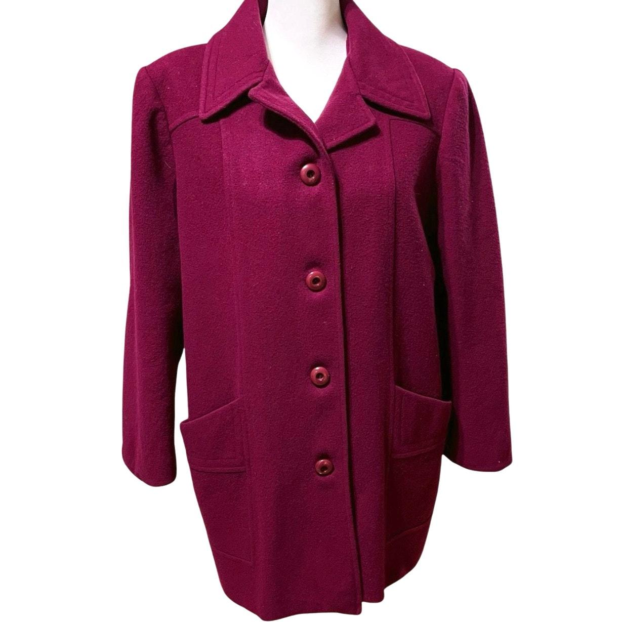 Vintage Mackintosh Wool Coat - Etsy