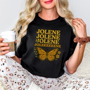 Dolly Jolene T-shirt Women, Graphic Tee, Country Music Shirt, Casual Top, Gift for Her, Music Lover&#39;s Gift