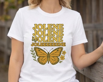 Dolly Jolene T-shirt Women, Graphic Tee, Country Music Shirt, Casual Top, Gift for Her, Music Lover's Gift