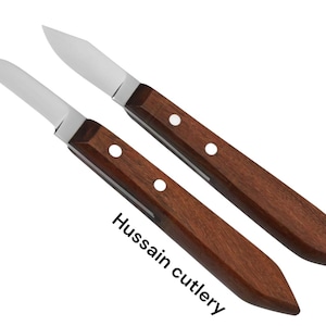 Wood Carving Tools 2 Pc Set Handmade Sharp Precision Carving Knife for Beginners & Professionals