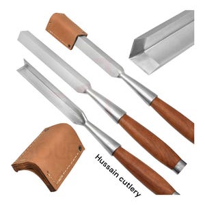 90-Degree Corner Chisel: Wood Carving Tool Set for Mortise Corners