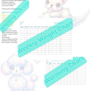 Whelping Charts