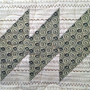 Dizzy Diamonds Patchwork Quilt Block Pattern
