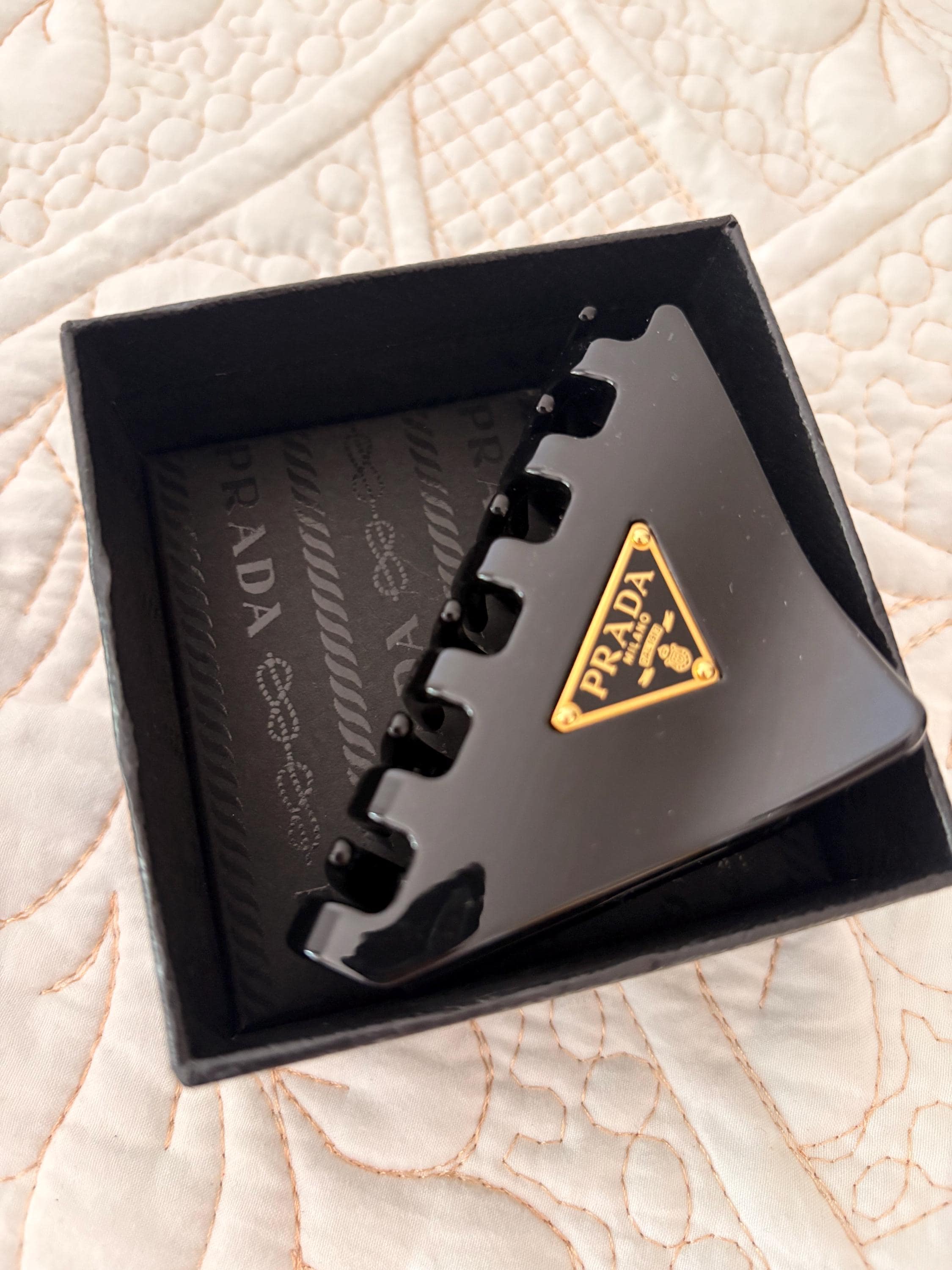 Prada Hair Clip - Etsy