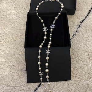 Chanel logo necklace - Etsy 日本