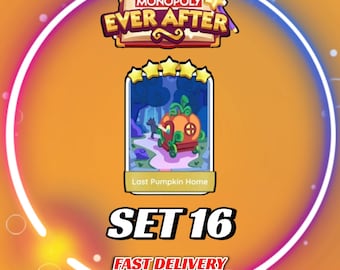 Last Pumpkin Home Set 16 - Stickers MonopolyGo 5 étoiles - Album EVER_AFTER