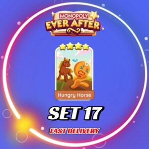 ハングリーホースセット17 - モノポリーゴーステッカー4つ星 - EVER_AFTERアルバム