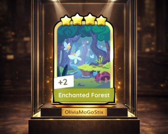 Monopoly Go Blitz doré 4 étoiles - Forêt enchantée - Lot 15