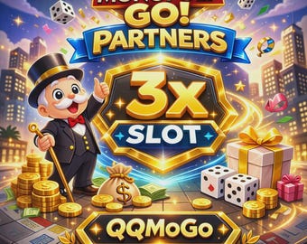 3 machines à sous - Partenaires _Événement de conte de fées Monopoly