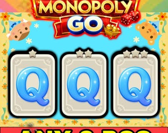 MonopolyGo_ 1-3 Star Sticker - 3 Pcs (Set 1 - 15 HAPPY HARVEST)
