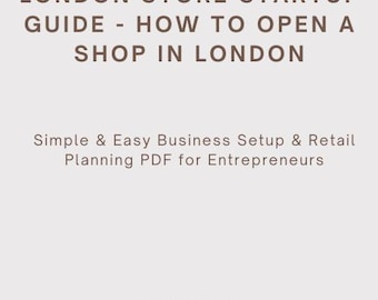 London Store Start-up-Handbuch