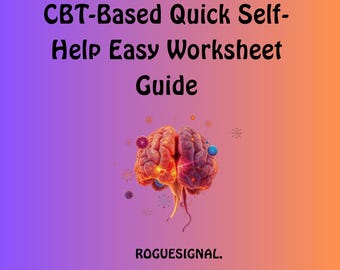 CBT-basierter Schneller, Einfacher Selbsthilfe-Arbeitsblattführer