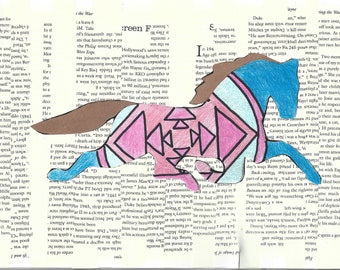 Collage geometrico del cavallo