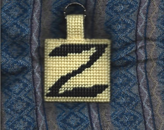 Initial Z Key Chain