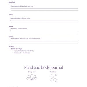 Cycle syncing workbook and journal