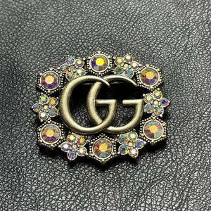 新品未使用 ♡ GUCCI レア アンティークビジューブローチ Vintage Gucci Brooch - Etsy
