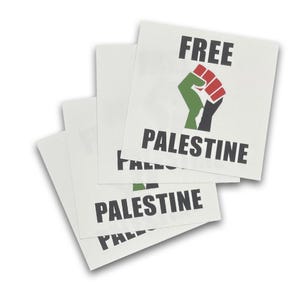 Free Palestine Sticker (25 Stück)