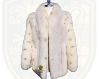 Płaszcz ze sztucznego futra Snow Lynx | Elegancka wegańska kurtka zimowa