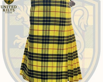 Handmade Macleod of Lewis Tartan Kilt – 8 Yard Heavy Weight, Custom Scottish Kilt