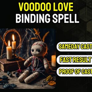 Voodoo Love Binding Spell | Eternal Bond | Deepen Love | Secure Devotion | Heart Connection
