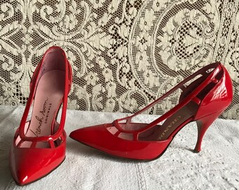Red Ruby Sparkle Glitter Sneakers for American Girl 18/" Doll Shoes Dorothy