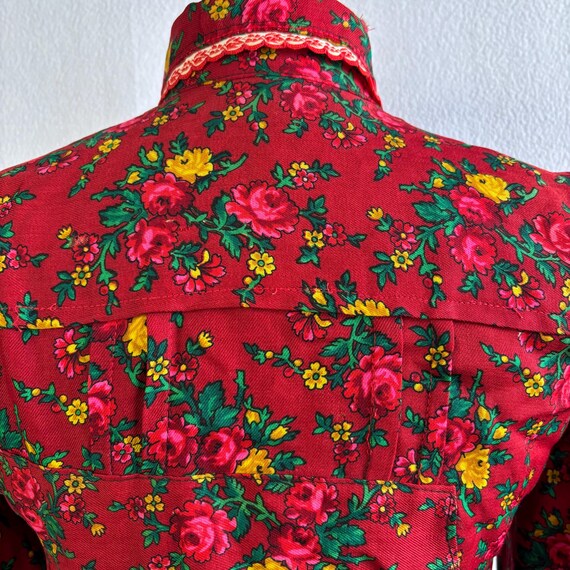 Vintage Kalotaszegi Hungarian Transylvanian Wool … - image 7