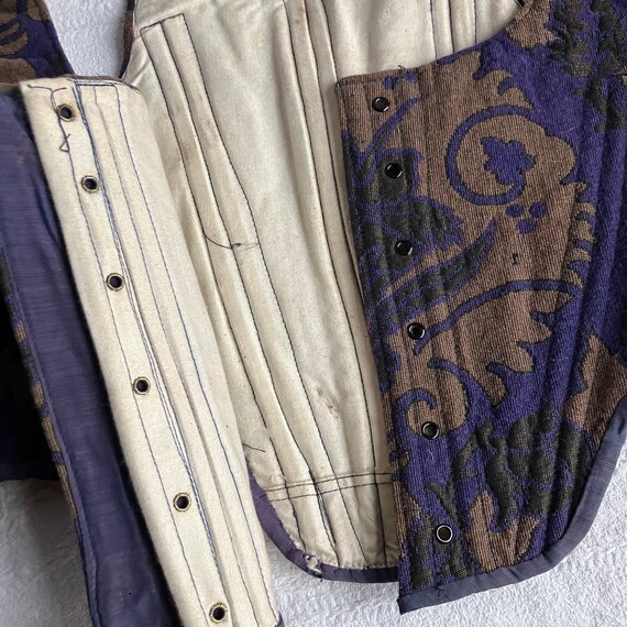 Vintage Czech Bohemian Traditional Folk Vest Lace… - image 6
