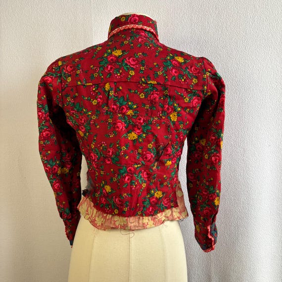 Vintage Kalotaszegi Hungarian Transylvanian Wool … - image 6