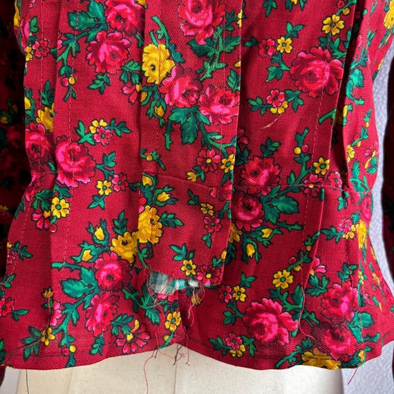 Vintage Kalotaszegi Hungarian Transylvanian Wool … - image 4