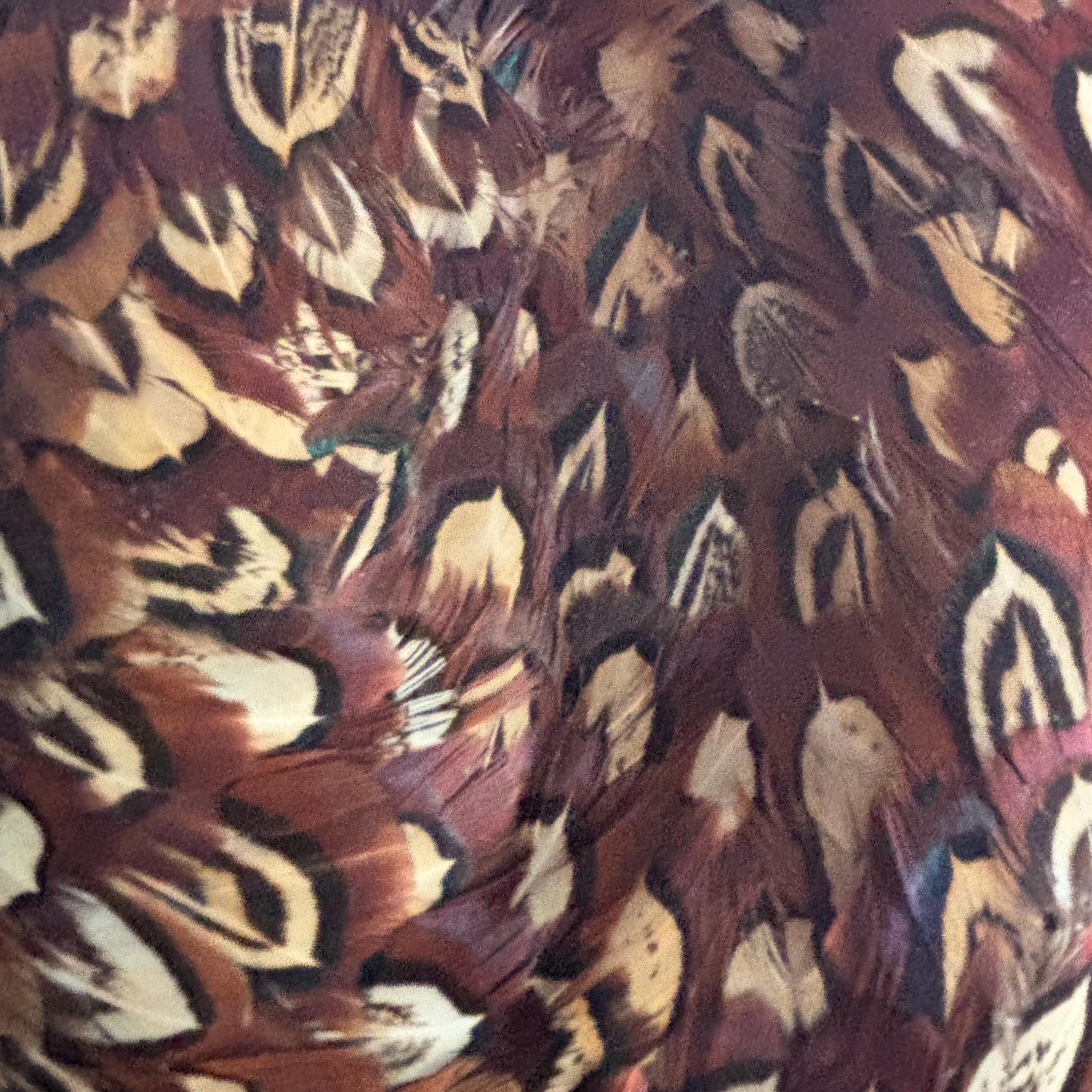 Vintage Pheasant Feather Homburg Style Hat Styled by Jack 